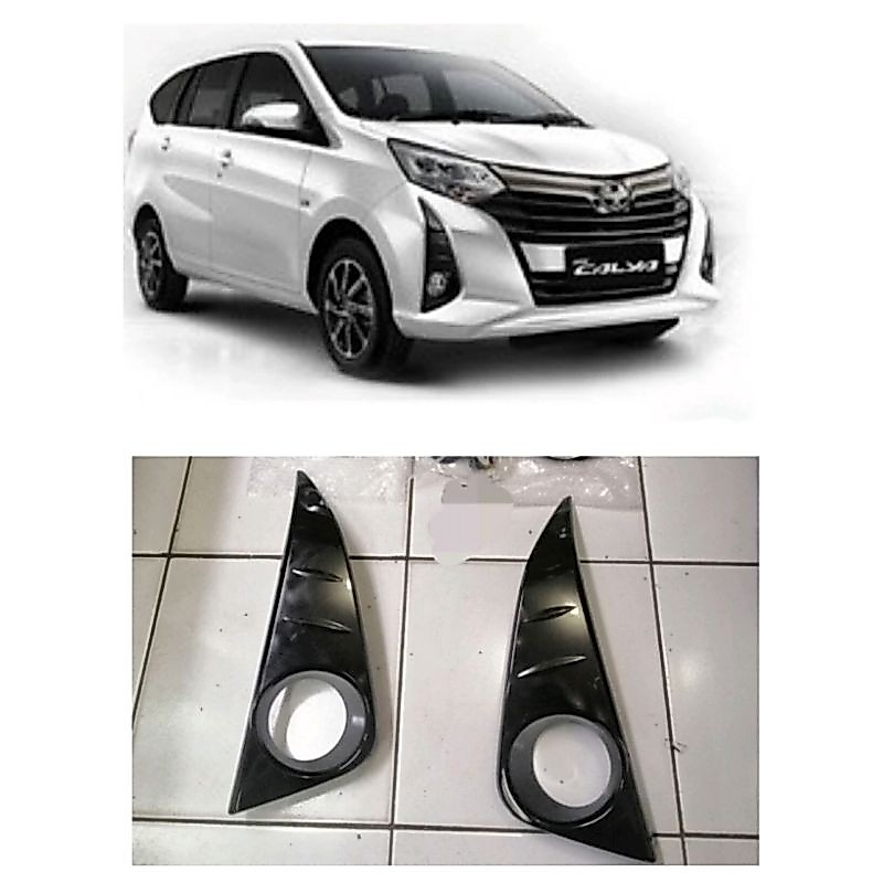 Sepasang Cover foglamp Calya Facelift