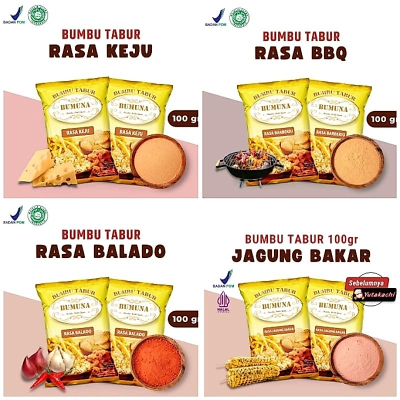 Bumuna Bumbu Tabur 100gr