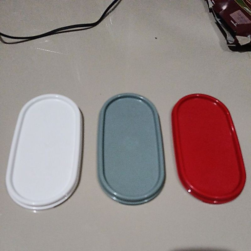 Original Seal Tutup Oval Tupperware Tutup mmo Tupperware Baru