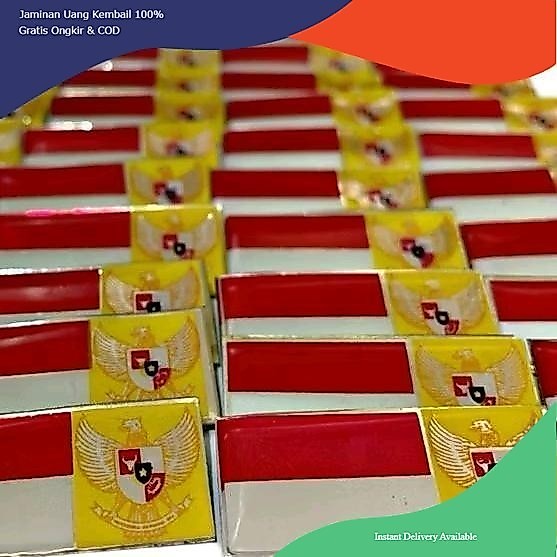 Pin Mpg Kuning  - Pin GARUDA Kuning - Pin MPG Paskibraka Kuning