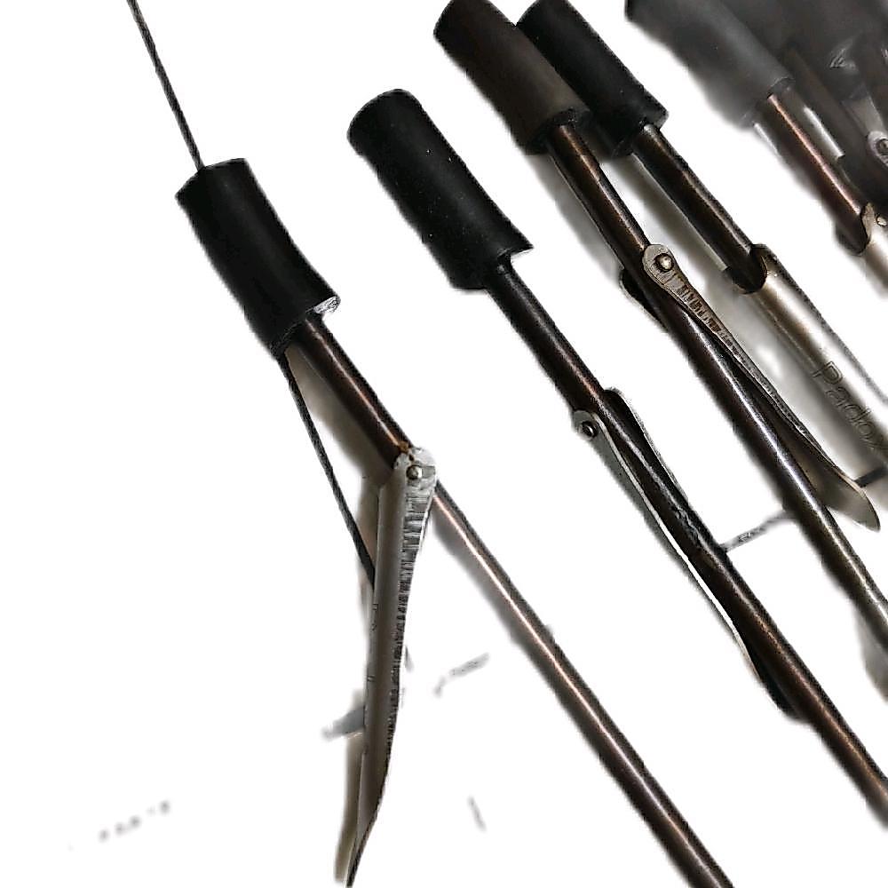 padox shaft stainless speargun 7,5mm panjang 80cm-160cm spring steel spearfishing besi baja stainles