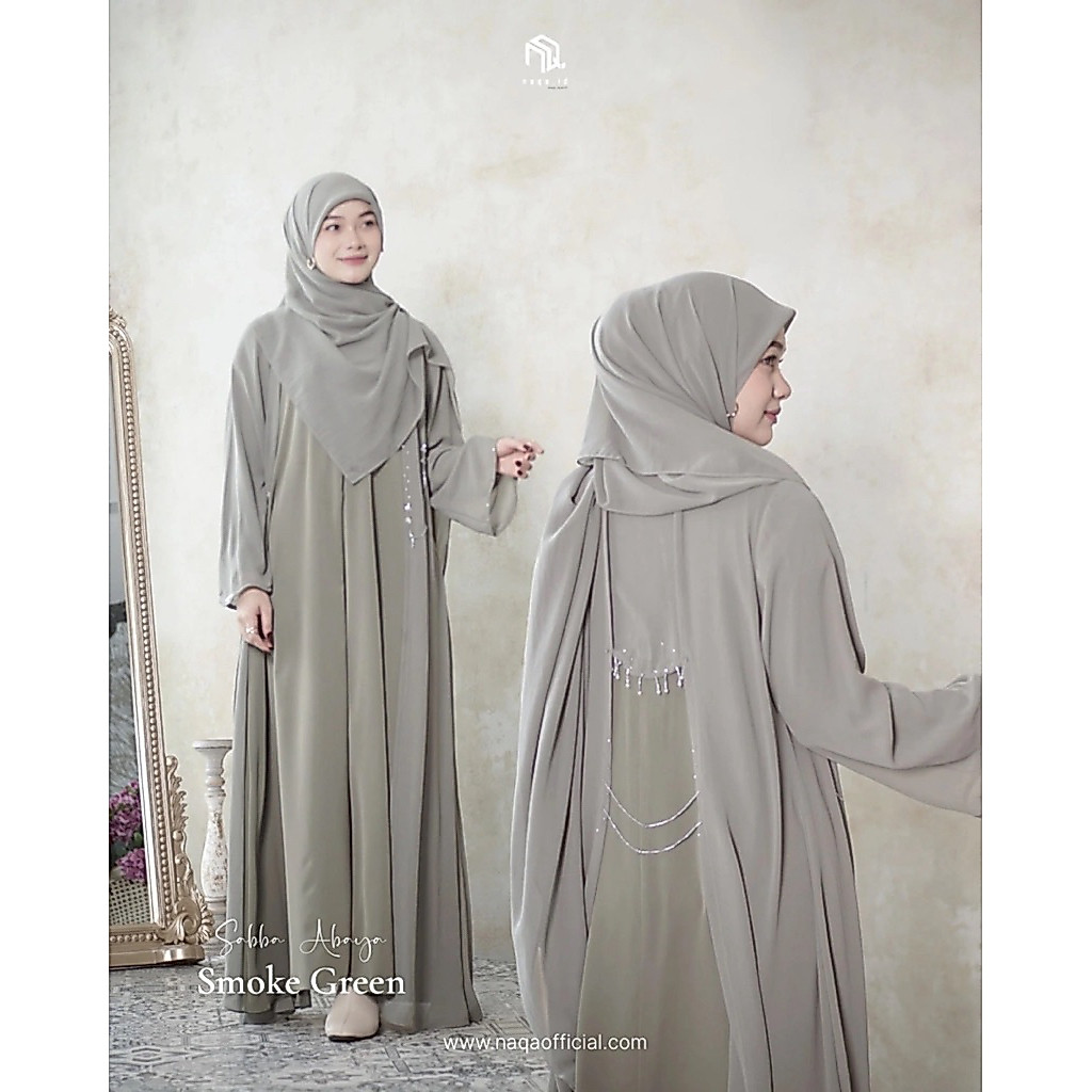 sabba abaya by naqa.id   / Abaya Kekinian / Abaya Terbaru / Naqa.id