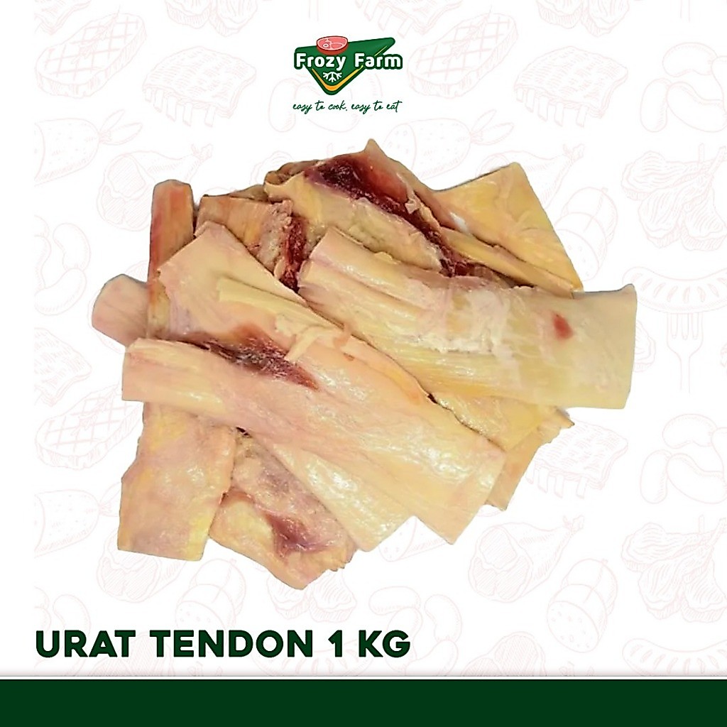 1 kg Urat Sapi Tendon Segar - Kenyal, Halal, Kualitas Terbaik