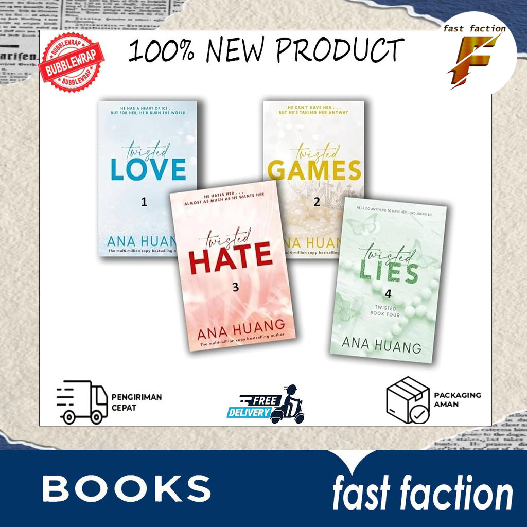 Twisted Love Twisted Games Twisted Hate Twisted Lies - Ana Huang (English)