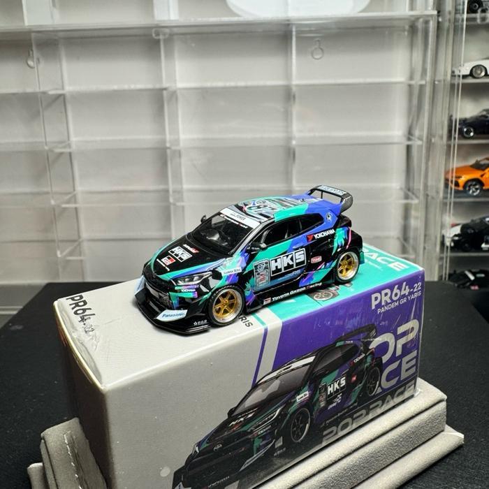 Pop Race GR Yaris HKS PR64-22 Pandem GR Yaris HKS