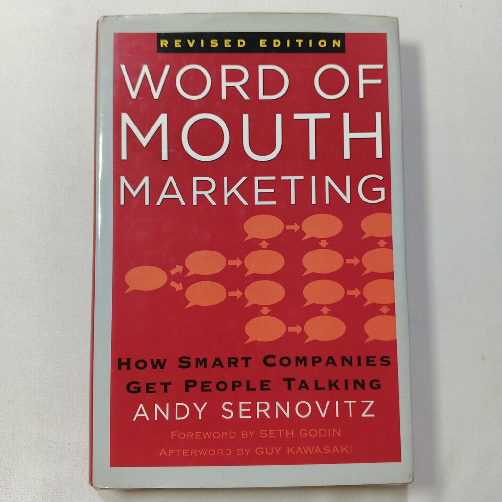 Buku Import Original Word Of Mouth Marketing - Andy Sernovitz