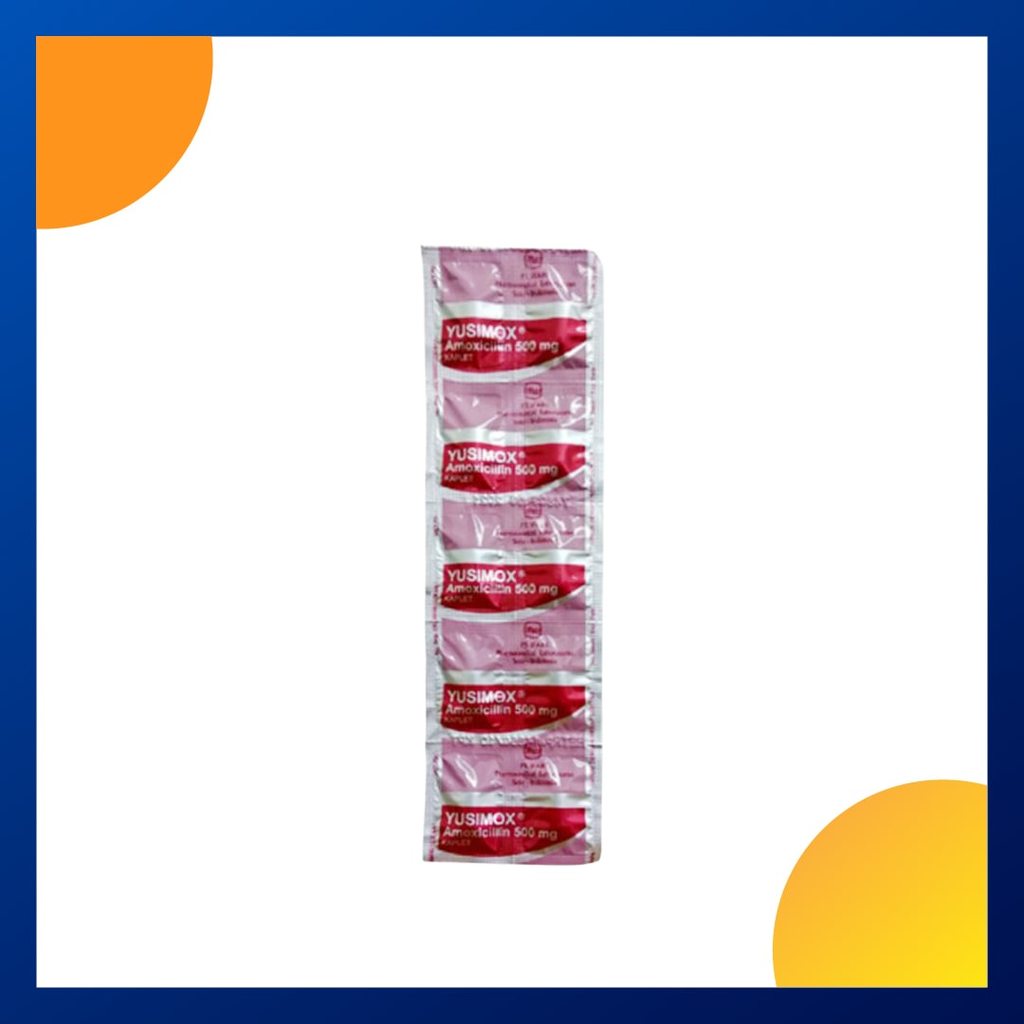 YUSIMOX 500 MG 1 STRIP @ 10 KAPLET