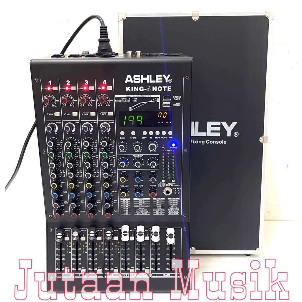 MIXER ASHLEY KING4NOTE 4 chanel KING 4NOTE KING 4 NOTE ORIGINAL ASHLEY