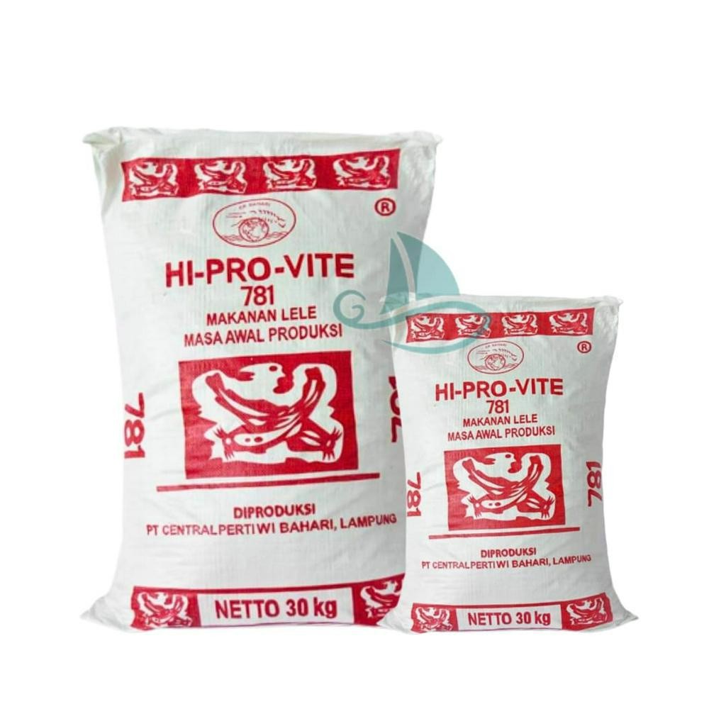 SALEREPACK 5 Kg HI-PRO-VITE 781, 782, 783 785 - 1, -2, -3, -4 CPP Pakan Ikan Budidaya Makanan Ikan P