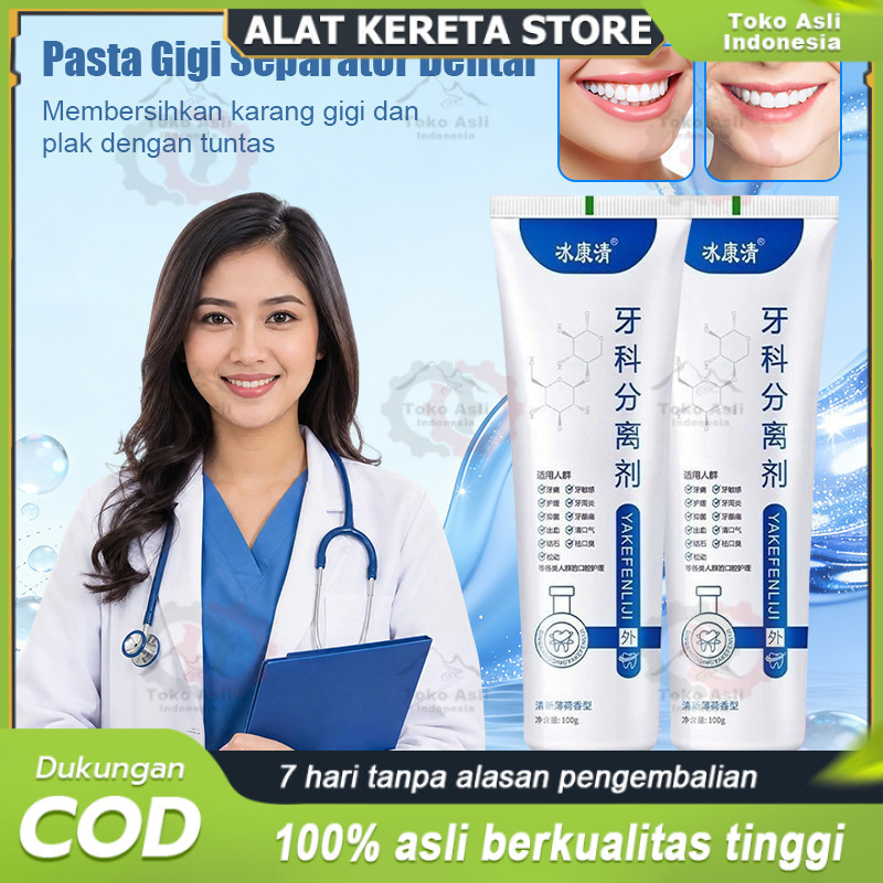 COD Odol Sehat Gusi Penguat Gigi Anti Goyang Kemasan 100 Gram