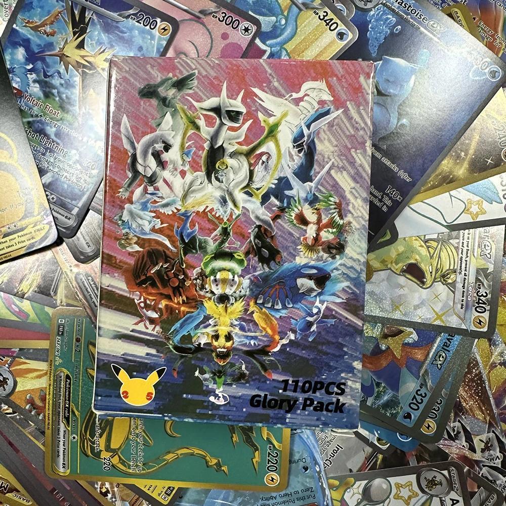 Holographic Pokemon Cards Scarlet Violet New Ex Vstar Vmax GX English Letter Rainbow Arceus Shiny Ch