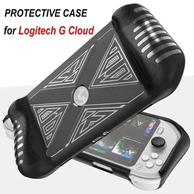 Softcase Logitech G Cloud Gaming Console Shockproof Rugged Armor TPU Protective Case #KA#