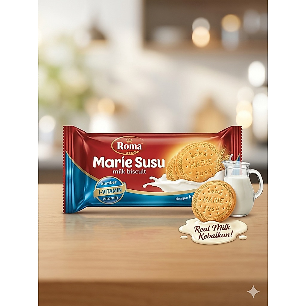 Roma marie susu 115gram / Roma marie susu murah