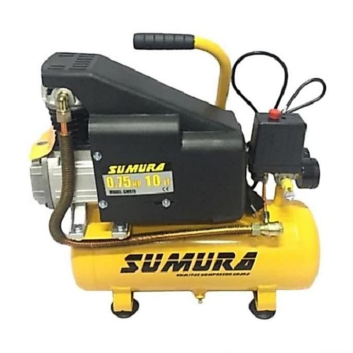 USANVI Kompresor Angin SUMURA SMR75 / Air Compressor SUMURA 3/4Hp 10L SMR 75 - Compressor Portabel S