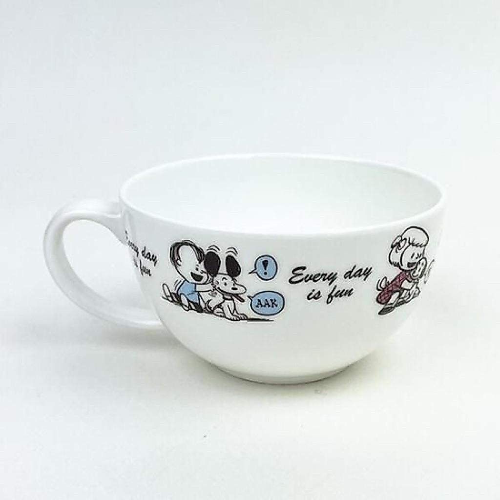 snoopy mug / snoopy soup mug