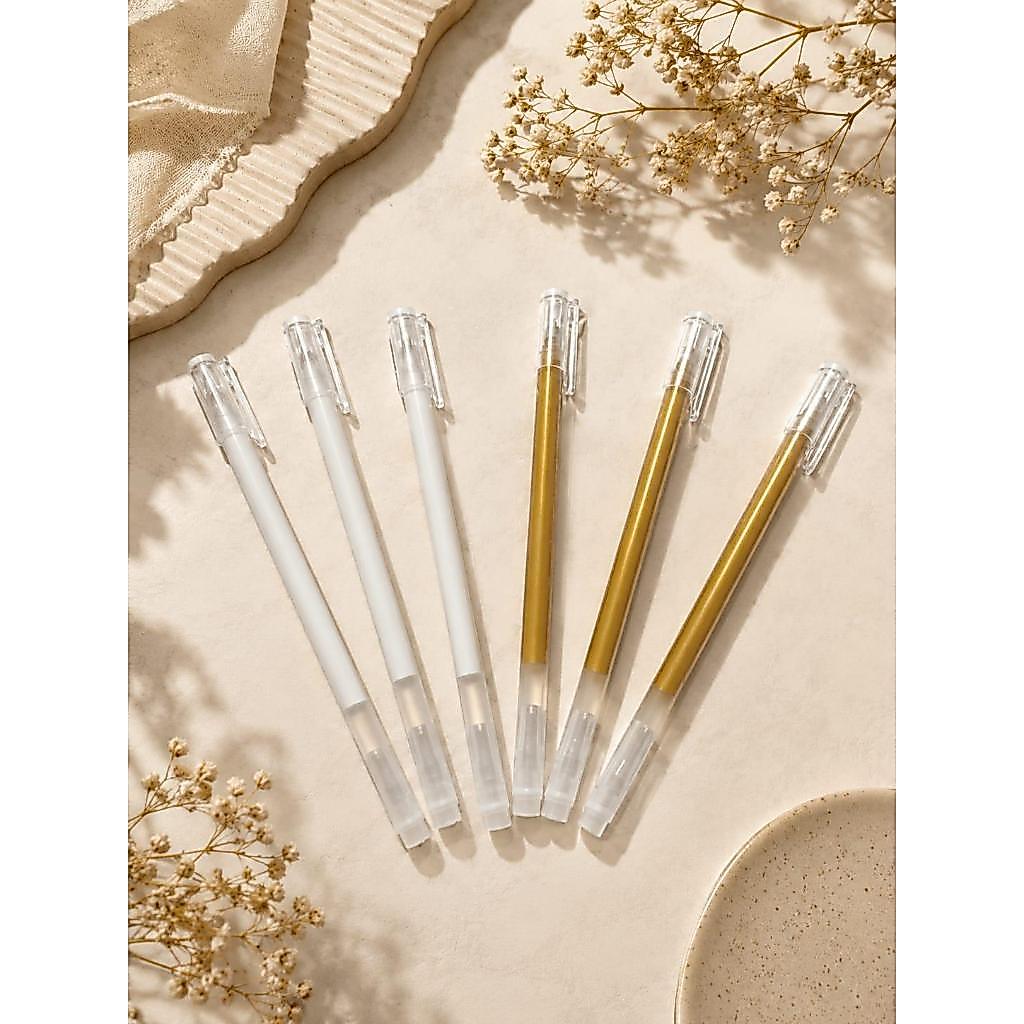 Bollpoint,Pulpen gel kenko,Pulpen Emas,Pulpen Putih,Pena gambar