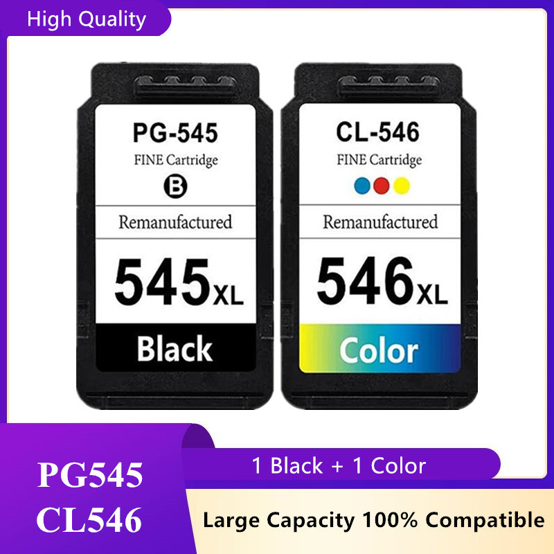 Compatible PG545 CL546 545XL 546XL Ink Cartridge for Canon PG-545 for Pixma MG3050 2550 2450 2550S 2