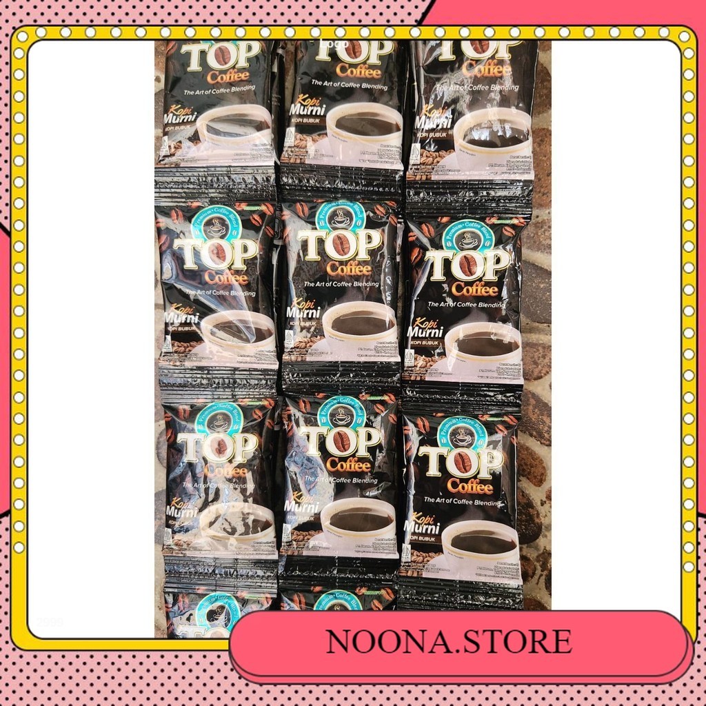 

Beli HEMAT 3 Renteng TOP COFFEE KOPI MURNI 6gr (30Sacet)