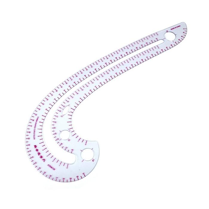 

Penggaris Jahit Koma - Quilting Ruler - Comma Shaped Ruler No. 3234