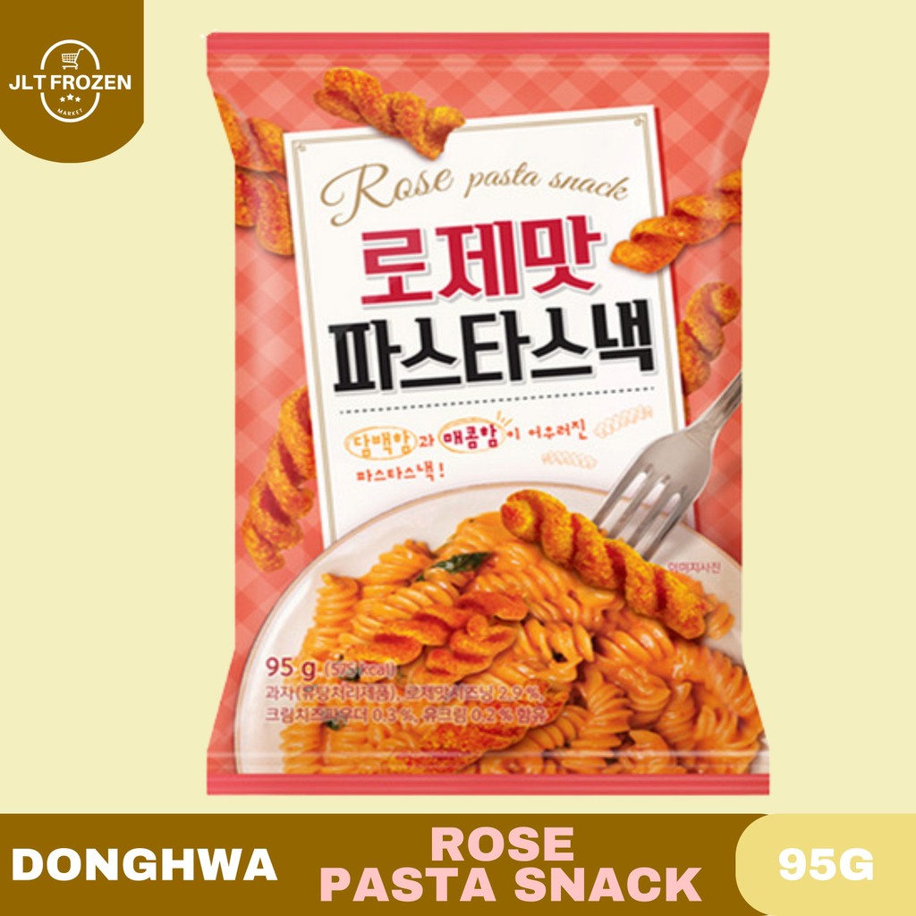

Donghwa Rose Pasta Snack 95g / Snack Pasta / Snack Import Korea