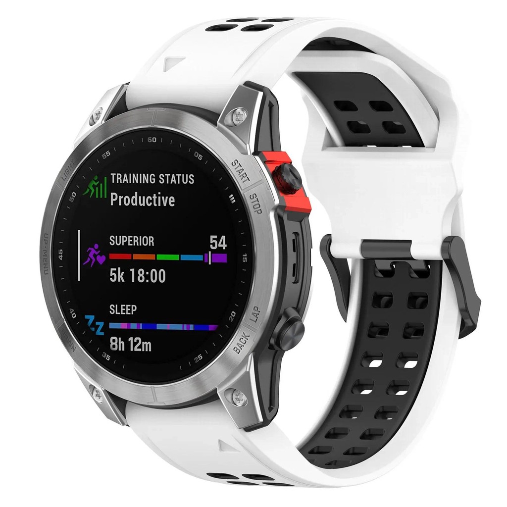 Silicone Strap For Garmin Fenix 5 6 7 Smart Watch Quick Release Band Straps For Garmin Fenix 5s 6s 7