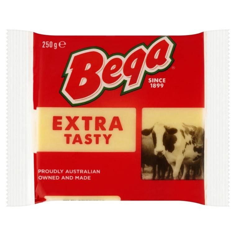 

Cheese Cheddar BEGA Extra Tasty - 250 GRAM