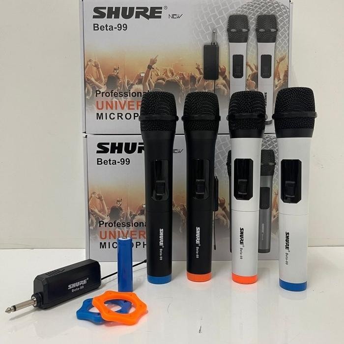 MIC WIRELESS SH BETA 99 BETA99 SH BETA-99 MICROPHONE WIRELESS