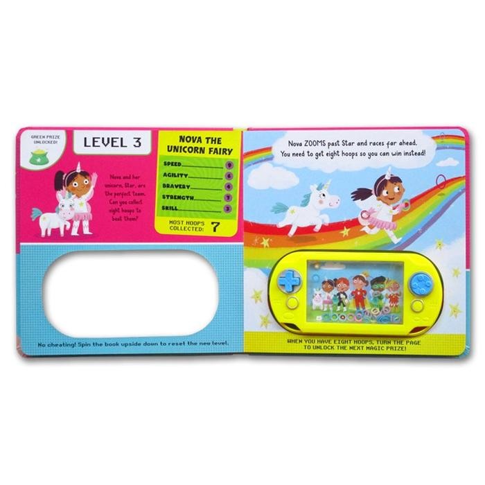 

Beat The Fairy Squad Book with interactive water game attached on the book - Beat The Fairy Squad