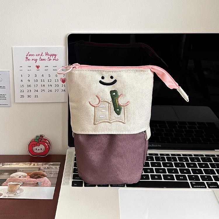 

Tempat Pensil Pencil Case Standing Expandable Pouch Standing Pen Case Lucu Craftycharm