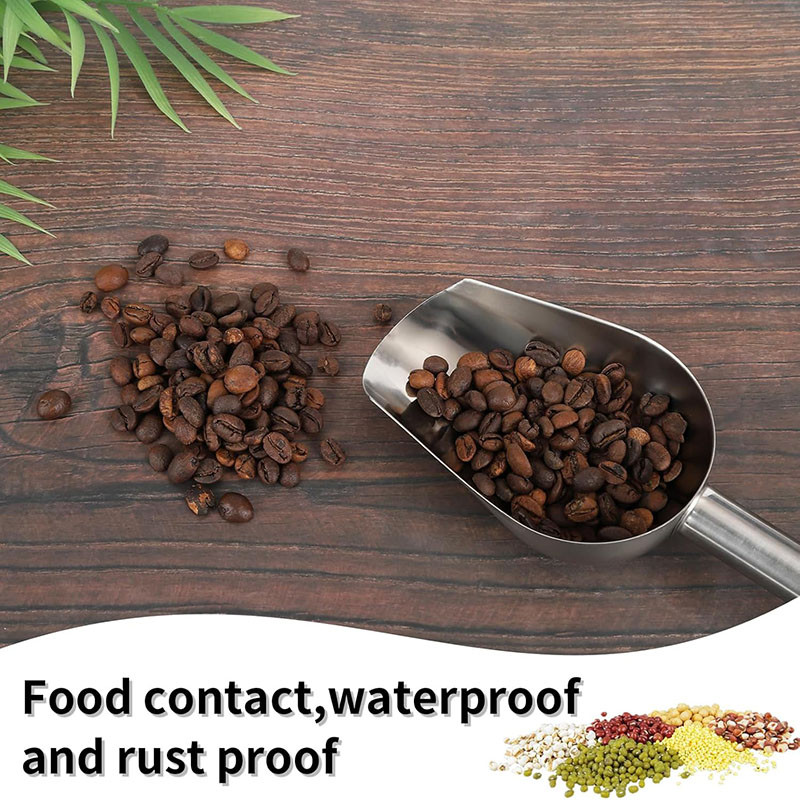 

Sekop Es Stainless Steel Serbaguna Sekop Tepung Kental Sekop Buah Kering