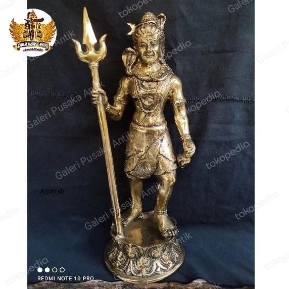 

Patung Pajangan Dewa Siwa Warna Emas Bahan Kuningan Edisi Terbatas