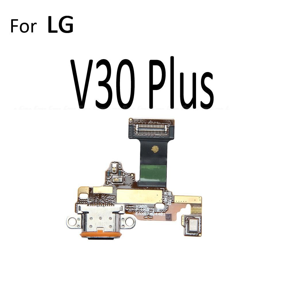 USB Connector Socket Type-C Charging Port Charger Plug Dock Flex Cable For LG V30 V30S Plus V35 V40 