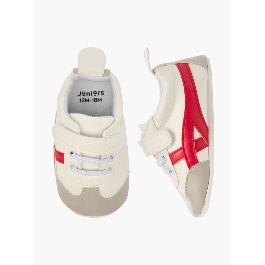 JOVSHOP Babyshop Juniors Sepatu Anak Laki-laki Panelled Booties with Hook and Loop Closure