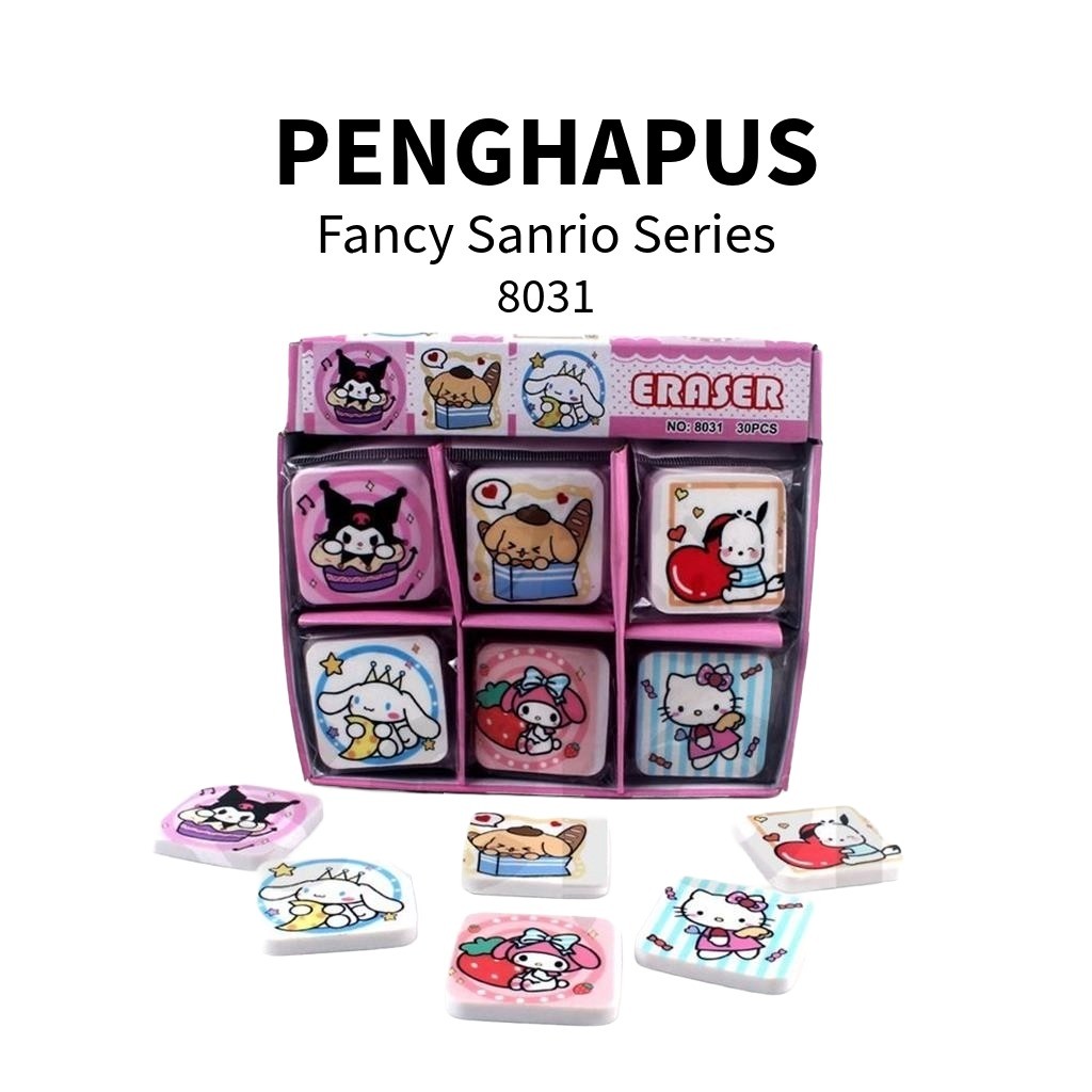 

♚1buah Penghapus Pensil 8031 / 1 pcs Penghapus Karakter Japan♚