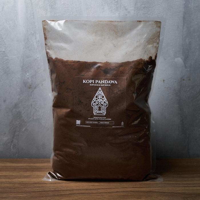 

[Promo] Kopi Bubuk Pandawa (Kopi Hitam) Arabika Robusta Ground Coffee - 1 kg, Mix Robusta