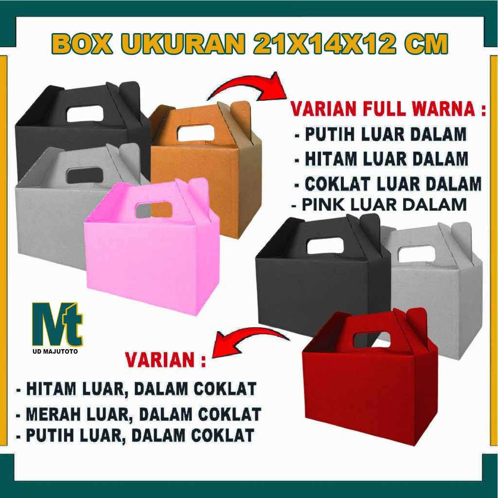 

Box 21x14x12 cm / Box Jinjing / Box Souvenir / Kardus Polos