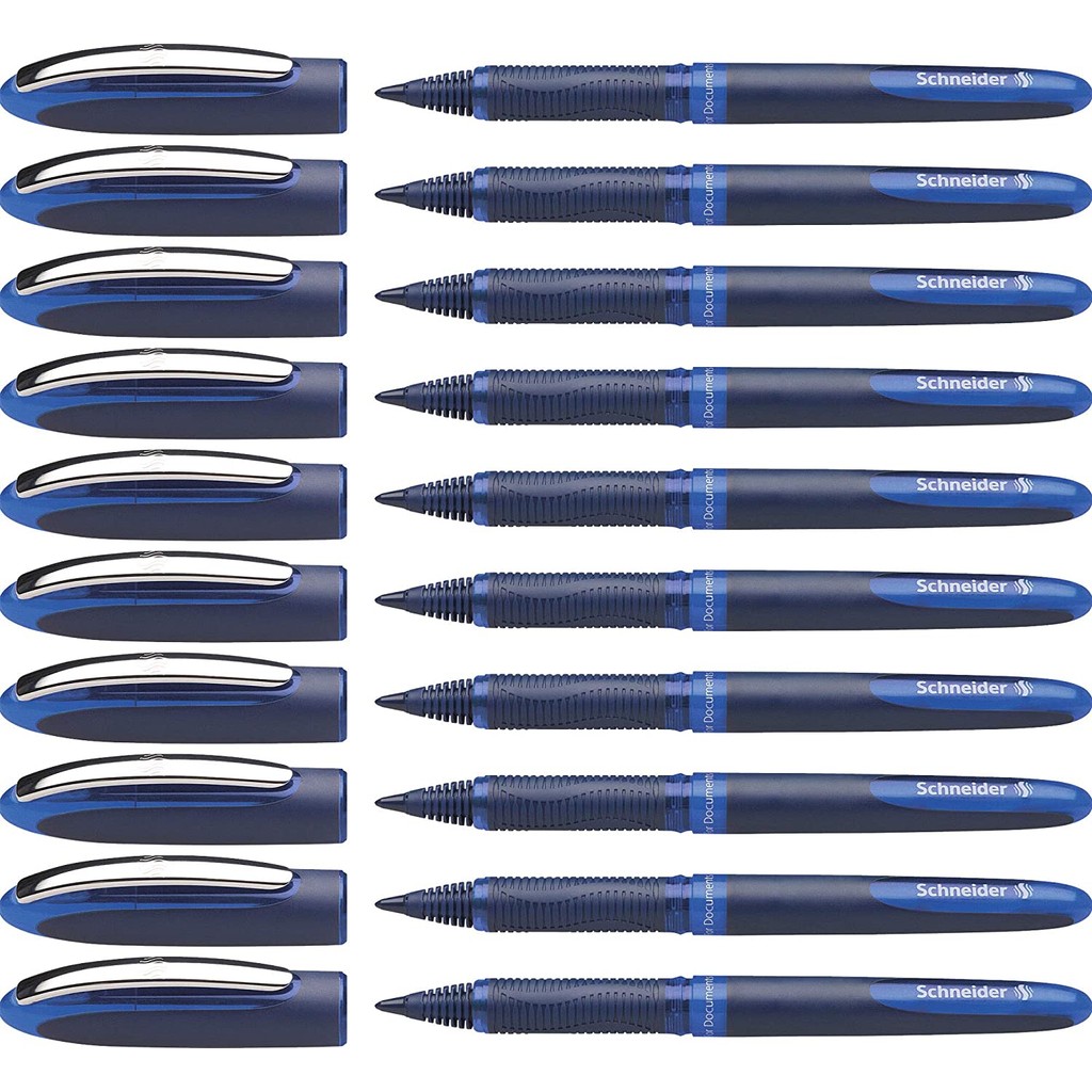 

Pack of 3 Schneider ONE Business Rollerball Pen Gel Pen Nibs 0.3/0.5/0.6/1.0mm Pen Black/Blue/Red/Green/Violet