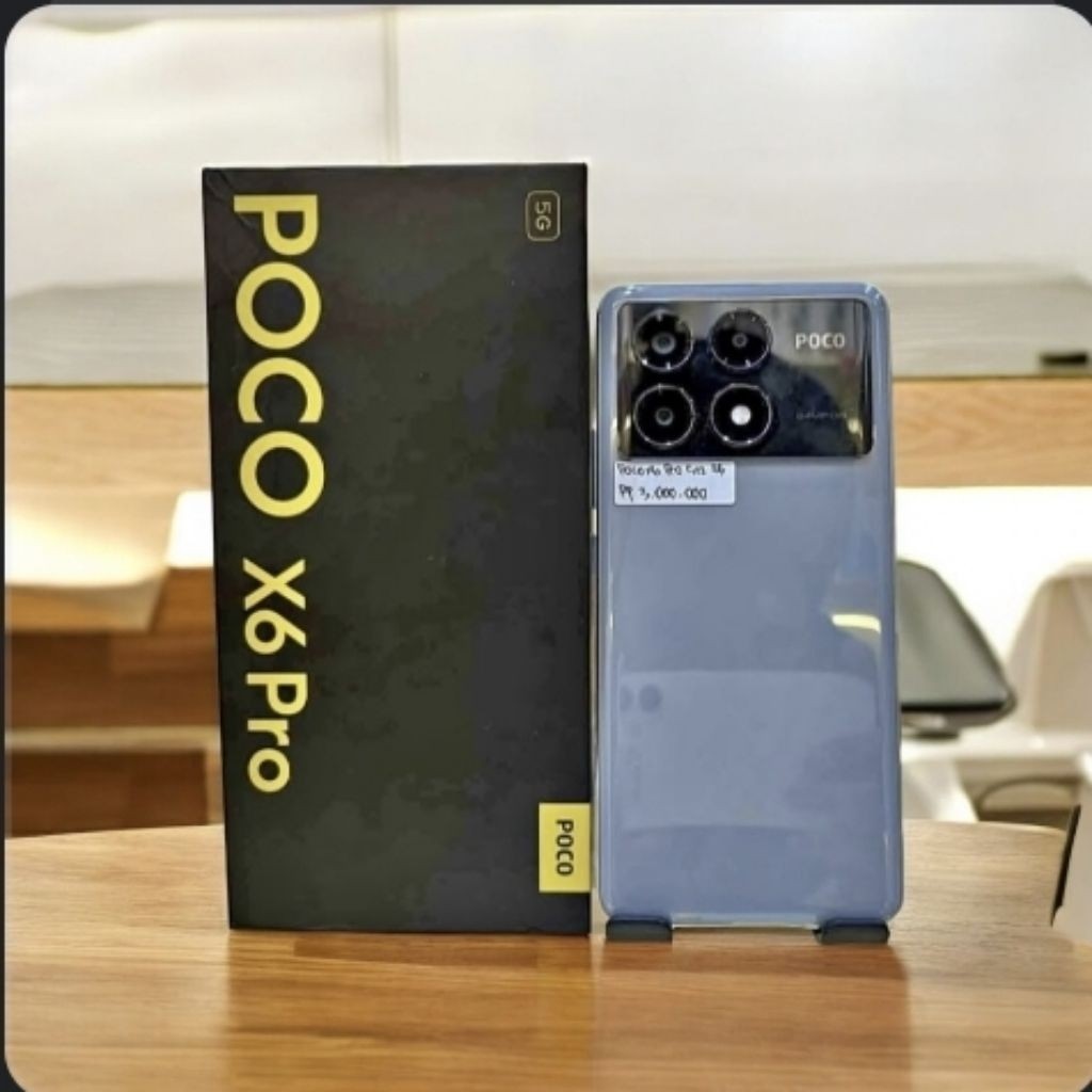 poco x6 pro versi ram12 256gb keren banget kk ya hp second lengkap original siap pakai