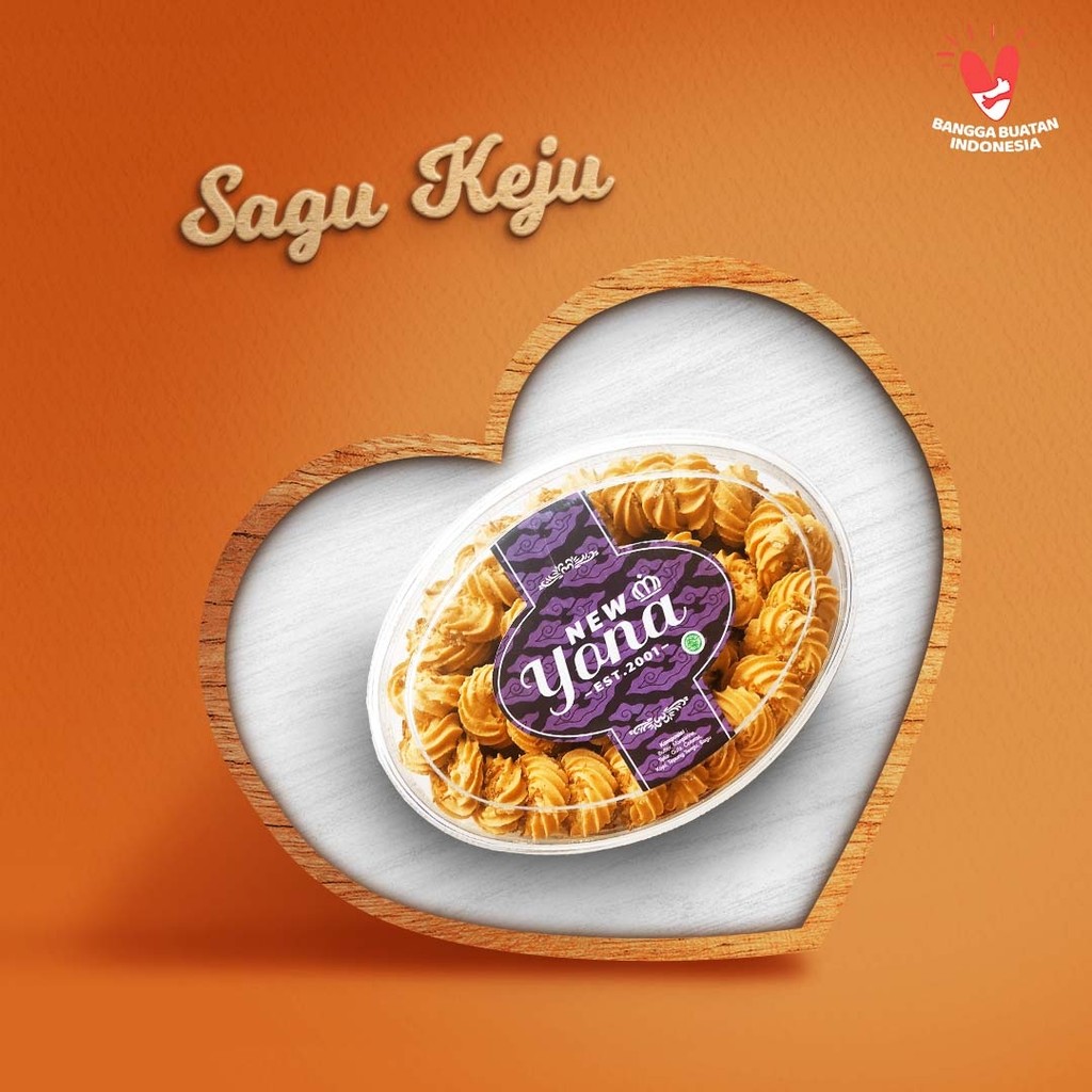 New Yona Cookies Sagu Keju