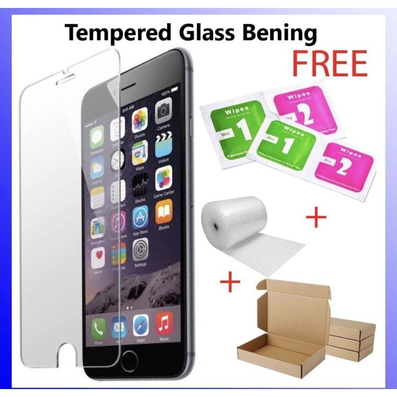 7777  CASE PREMIUM tempered glass premium Bening  IPH  7+ 8+ X XS XR Xs Max 11 11 Pro 11 12 13 mini 