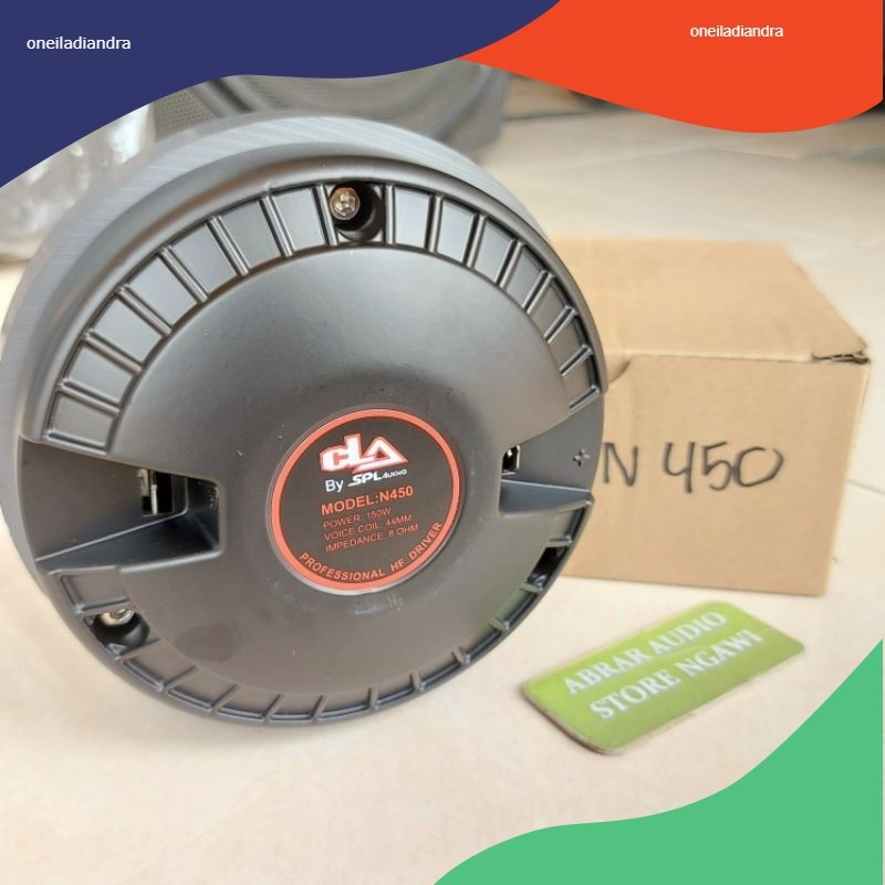 DRIVER TWEETER CLA N 450 By SPL AUDIO