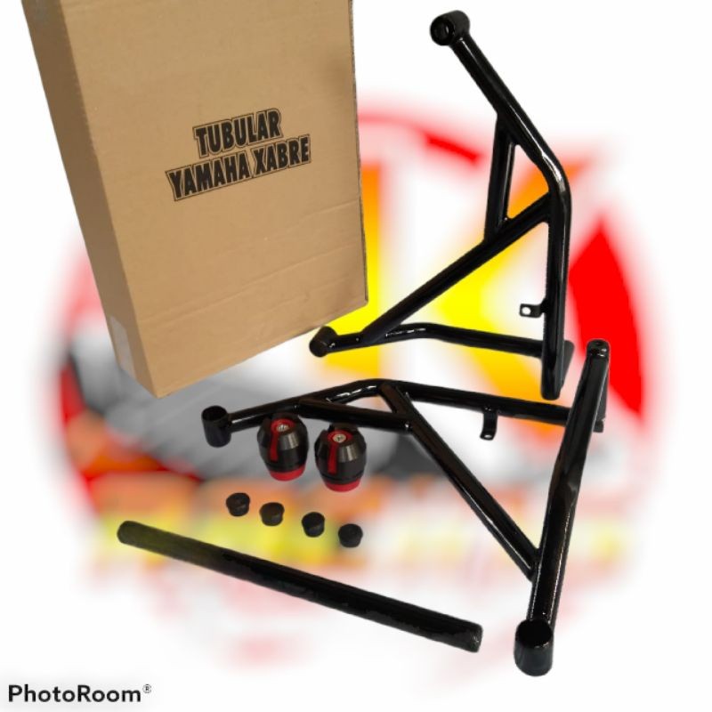 TUBULAR XABRE CRASHBAR XABRE TUBULAR YAMAHA XABRE CRASHBAR YAMAHA XABRE JALU SLIDER AGNA