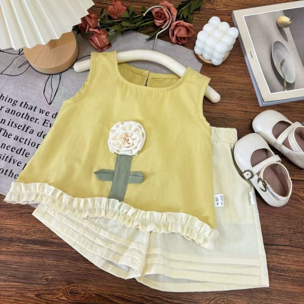 setelan overall anak perempuan overall bayi perempuan baju anak perempuan katun