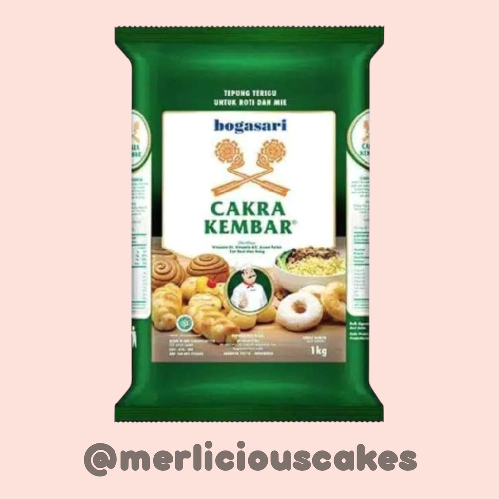

Cakra Kembar 1 Kg Tepung Terigu Protein Tinggi Bogasari