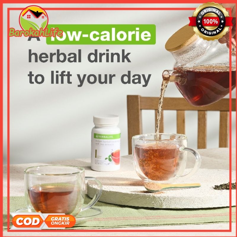 HERBALIFE Tea Herbal Concentrate Herbalife 100% Original , Tea Herbal Pembakar Lemak Atasi Kegemukan