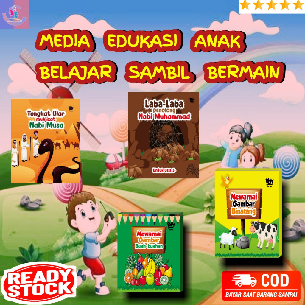 

Obral Buku Anak Murah / Buku Cerita Anak Bergambar / S C