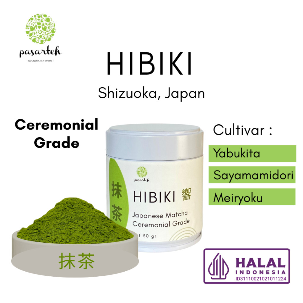 

[ pasarteh ] Hibiki Ceremonial Matcha | Matcha Ceremonial | Ceremonial Matcha | Pure Matcha