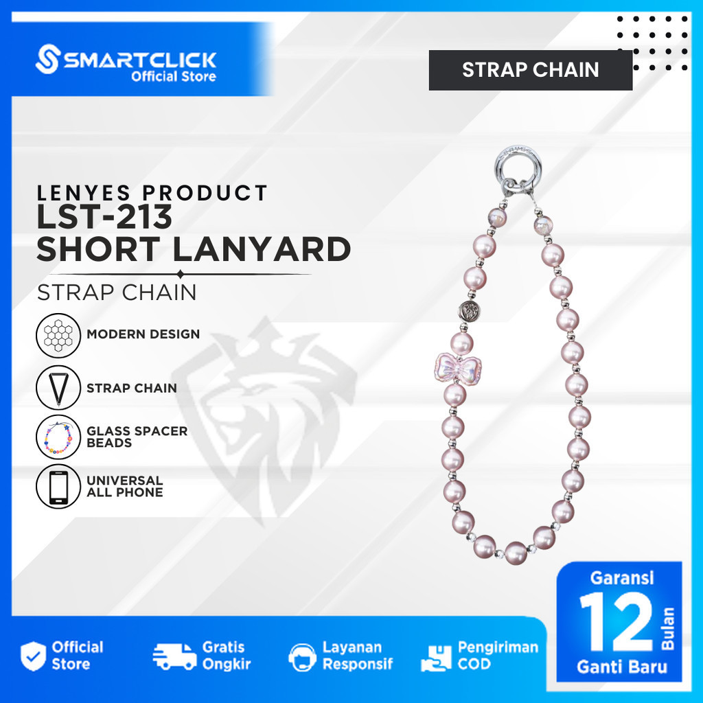 

Lenyes LST-213 Lanyard Compact Elegan Ringkas untuk Handphone Universal