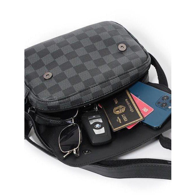 Prime Leather Tas Selempang Pria Kulit Mini Sling Bag Kulit Pria