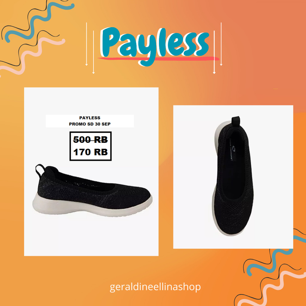 Sepatu flat shoes wanita seri CROSS TREKKERS ALLEGRA  PAYLESS 100% ori